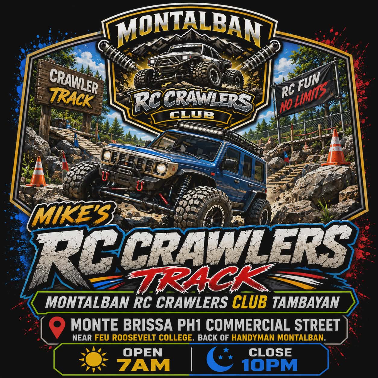 Mike's RC Crawlers Track Tambayan — Montalban's Free Community RC Track Built on Friendship