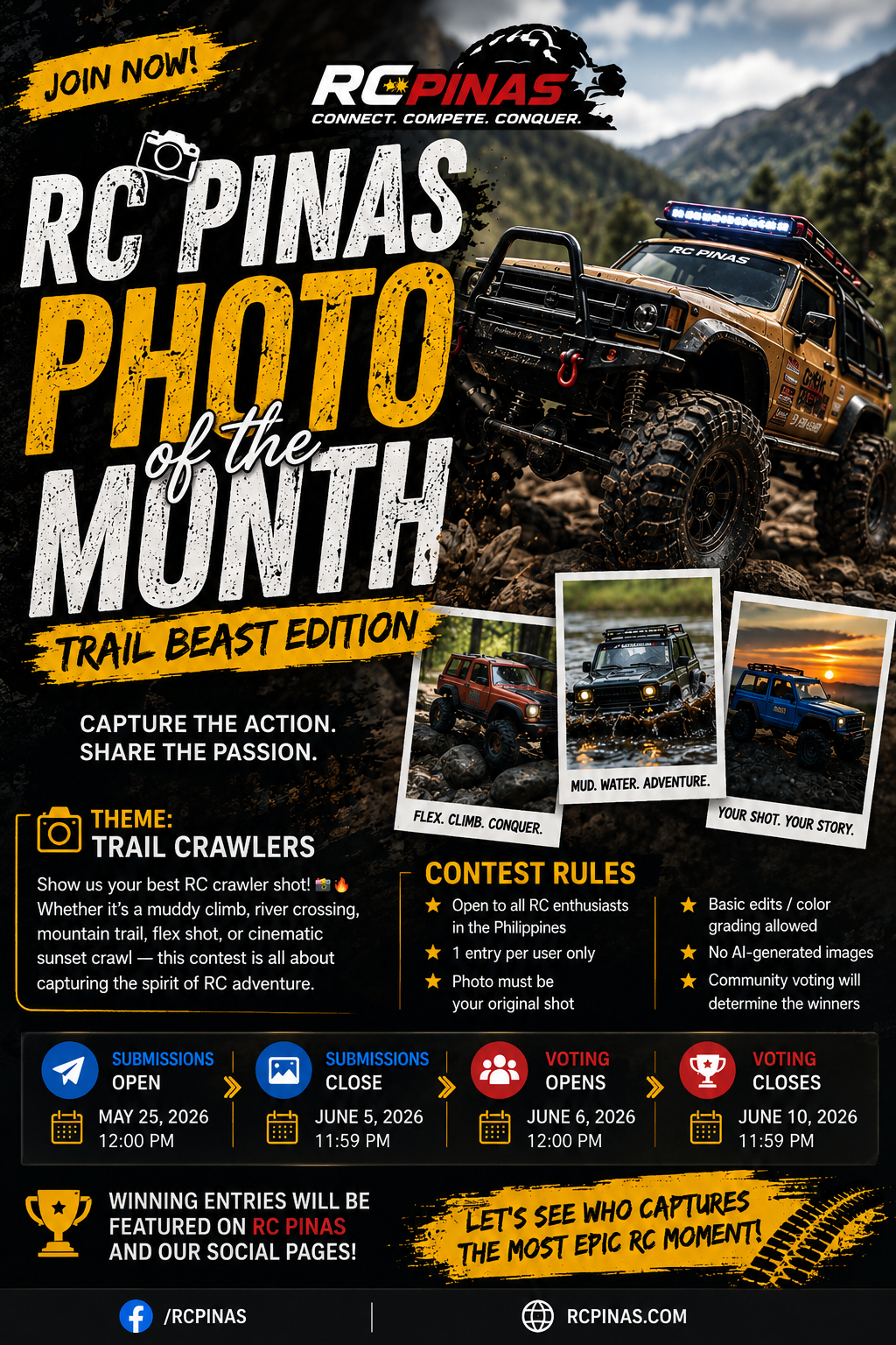 RC Pinas Photo of the Month – Trail Beast Edition