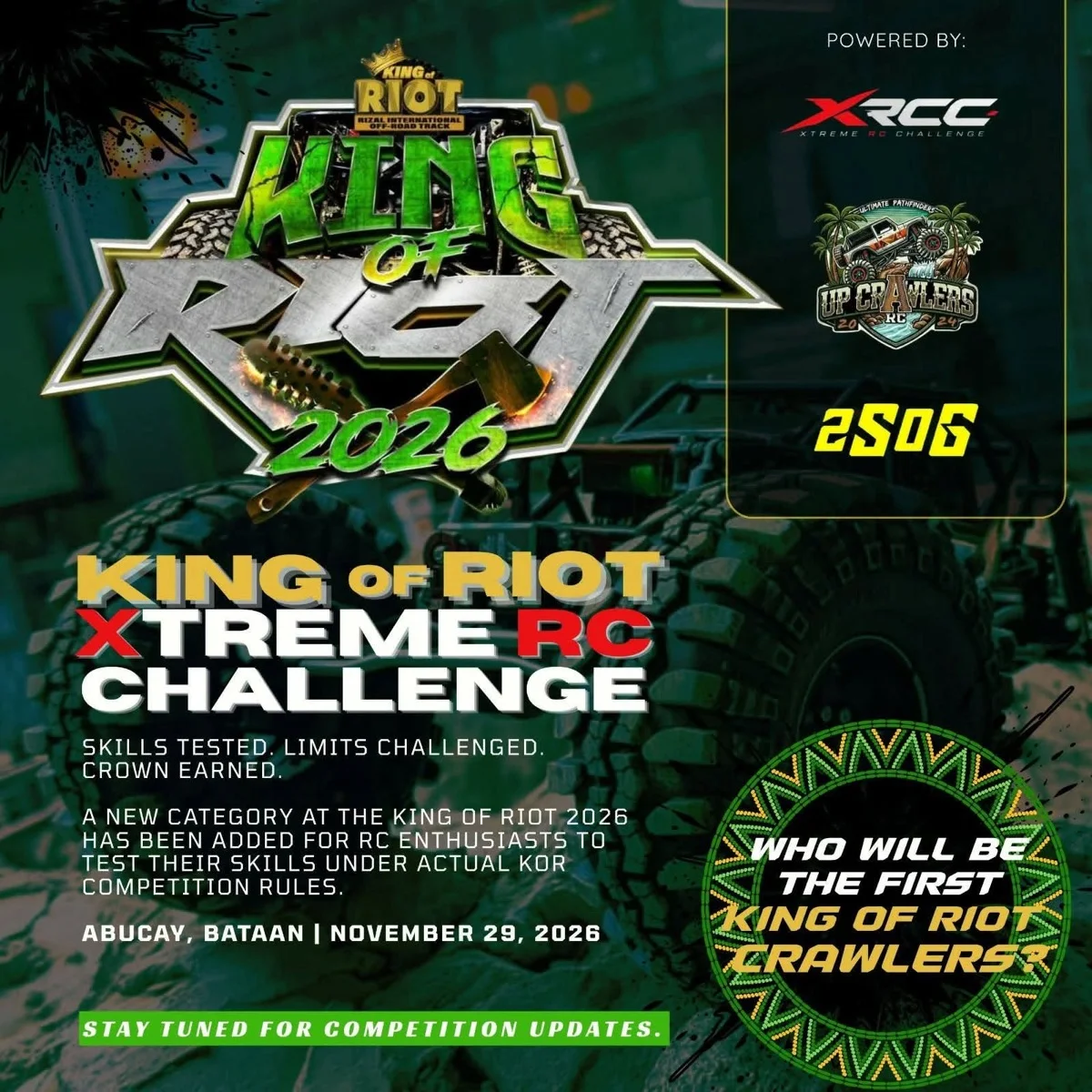 King of Riot Xtreme RC Challenge — King of Crawlers 2026 | Abucay, Bataan